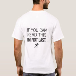 Lustigt Tävling Springer om du kan läsa detta T-shirt