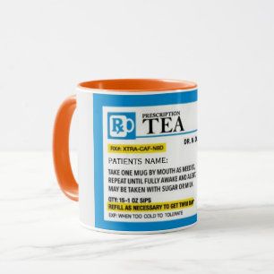 Lustigt Tea-recept Combo Mugg