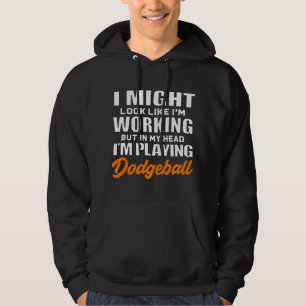 Lustigt Team Sports Gaga ball Dodgeball Hoodie