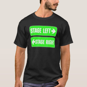 Lustigt teater Drama Art för Women Manar Broadway  T Shirt
