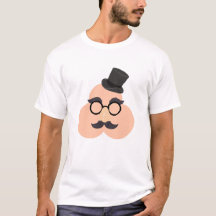 Lustigt Tecknad Disguise Ansikte.