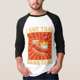 Lustigt Tecknad Hett Combo I Har som jag fick T Shirt