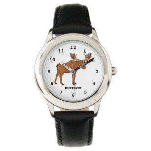 Lustigt tecknad illustration armbandsur