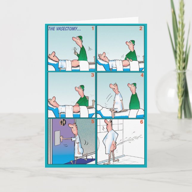 Lustigt tecknad kort (Framsida)