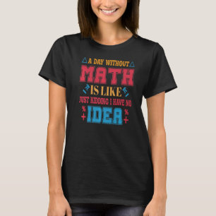 Lustigt Tee om matematikprofessor St. i matematik