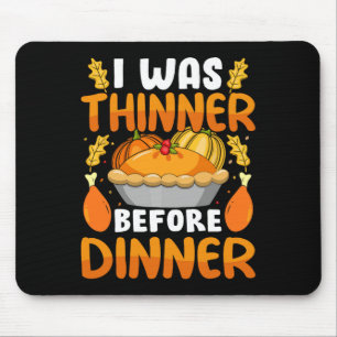 Lustigt Thanksgiving... Jag var tunnare före midda Musmatta