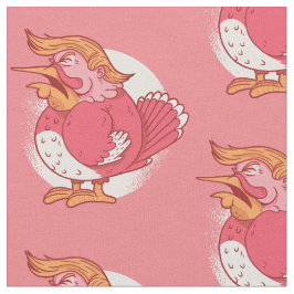 Lustigt thanksgiving rosa av kalkoner tyg