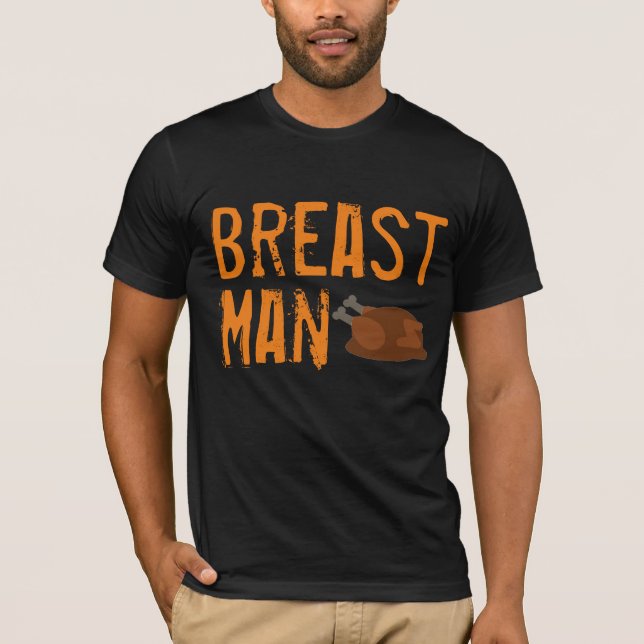 Lustigt Thanksgiving Turkiet Helgdag T Shirt (Framsida)