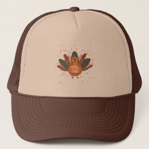 Lustigt Thanksgiving Turkiet i Fall Keps