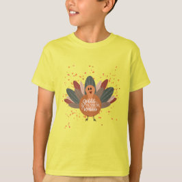 Lustigt Thanksgiving Turkiet i familjen Fall T Shirt