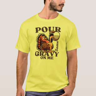 Lustigt Thanksgiving Turkiet stackar mig. T Shirt