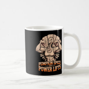 Lustigt Thanksgiving: Turkiska Powerlift Gym Worko Kaffemugg