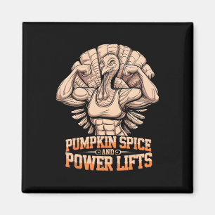 Lustigt Thanksgiving: Turkiska Powerlift Gym Worko Magnet