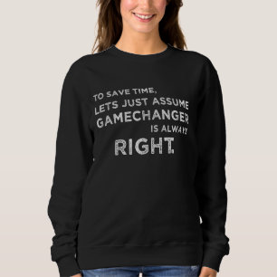 Lustigt till spara låt oss antar att Gamechanger ä T Shirt
