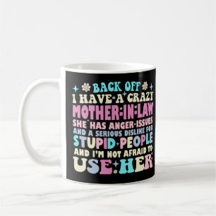 Lustigt tillbaka har jag en galen Svärmor Kaffemugg