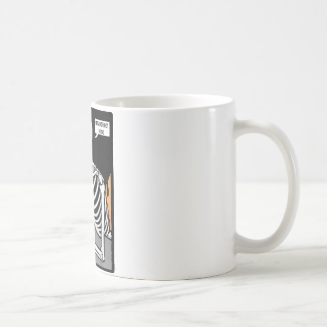 Lustigt tillbaka till arbetet efter att ha arbetat kaffemugg (Höger)