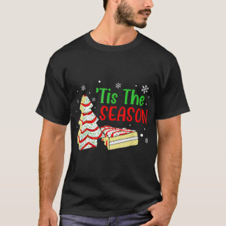 Lustigt Tis Season Julgran gör Debbie X T Shirt