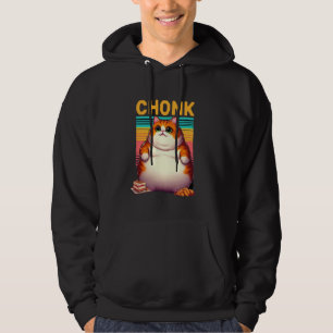 Lustigt Tjock Cats Meme, Chonk Cat Lover Gift 1 Hoodie
