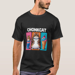 Lustigt Tjock Cats Meme, Chonk Cat Lover Gift T Shirt