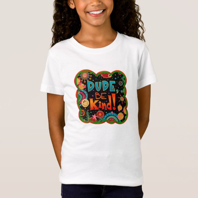 Lustigt, Tonåring Kindness Inspiritivity T Shirt (Framsida)