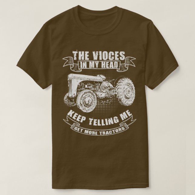 Lustigt Tractor Tee Get More Trtors Farmer Design (Design framsida)