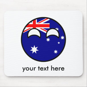 Lustigt Trending Geeky Australien Countryball Musmatta