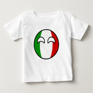 Lustigt Trending Geeky Italien Countryball T-shirt
