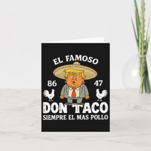 Lustigt Trump Alltid Chickens Out Meme Låt oss Gå Kort