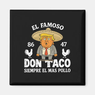 Lustigt Trump Alltid Chickens Out Meme Låt oss Gå Magnet