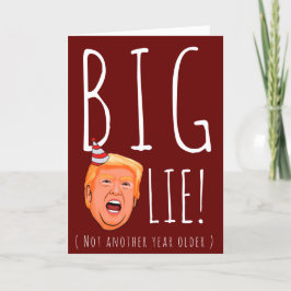 Lustigt Trump Birthday: Big Birthday Ljuger Kort