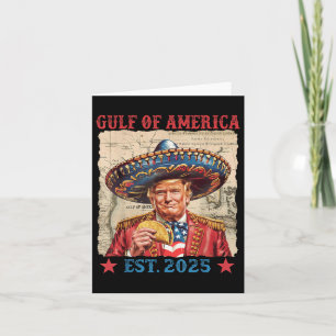 Lustigt Trump Bukt of US America 2025 Trump Taco M Kort