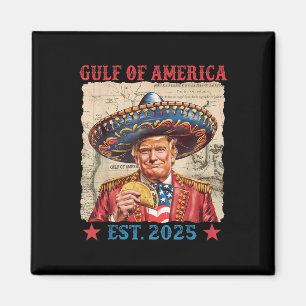 Lustigt Trump Bukt of US America 2025 Trump Taco M Magnet