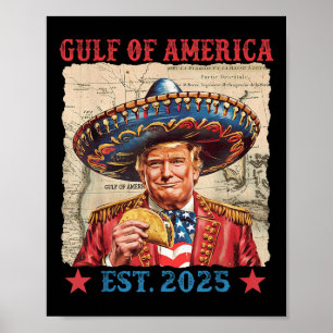 Lustigt Trump Bukt of US America 2025 Trump Taco M Poster