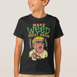 Lustigt Trump Coola Gör Ogräs Underbart igen T Shirt