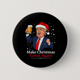 Lustigt Trump Drinking Beer Gör jul 2024 Grea Knapp