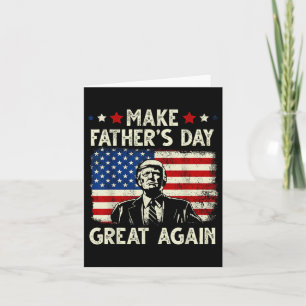 Lustigt Trump Fars dag Gör Fars dag Underbar Aga Kort