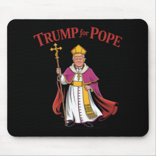 Lustigt Trump för påvens katolska papacy Repub Musmatta