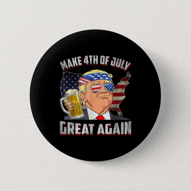 Lustigt Trump Independence day gör 4 juli Grea Knapp (Framsida)
