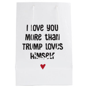 Lustigt Trump Kärlek Politiskt humor Gift Bag