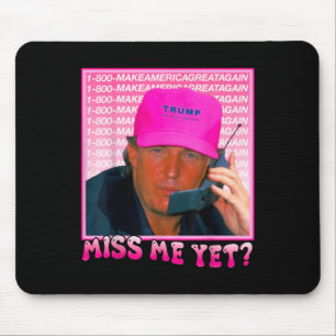Lustigt Trump Rosa Miss Me Ändå, Trump 2024 Musmatta