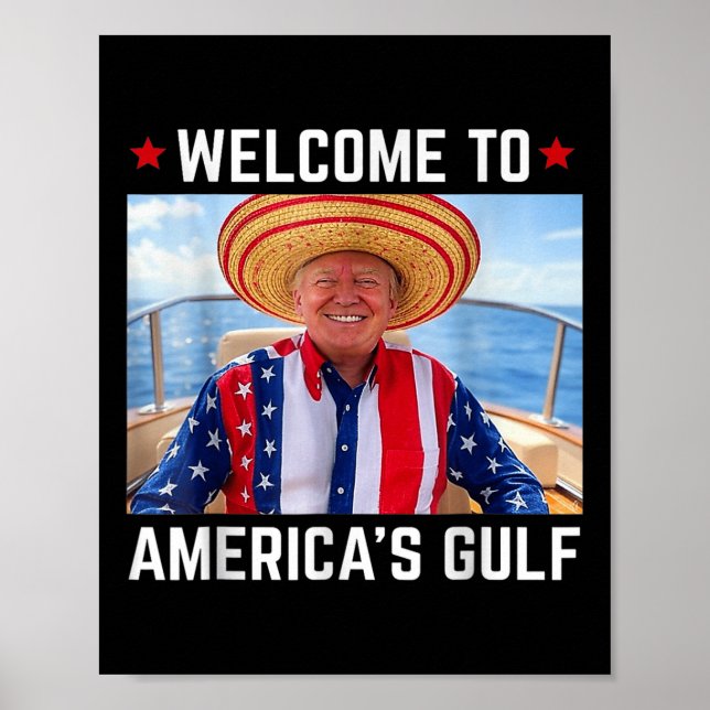 Lustigt Trump Shirt Bukt of US America Trump Ameri Poster (Framsidan)