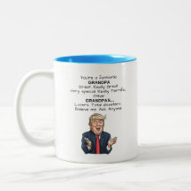 Lustigt Trump Terrific Grandpa-kaffe Mugg Coffee K