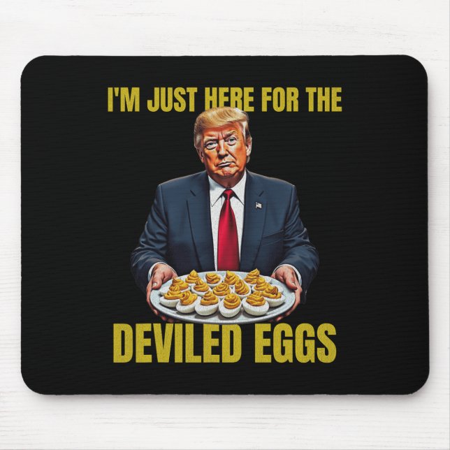 Lustigt Trump-Thanksgiving... Jag är bara här för  Musmatta (Framsidan)