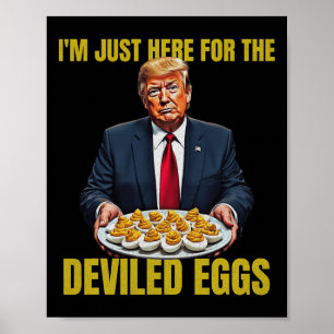 Lustigt Trump-Thanksgiving... Jag är bara här för  Poster