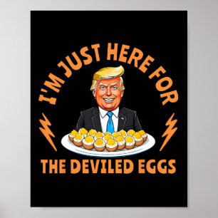 Lustigt Trump-Thanksgiving... Jag är bara här för Poster