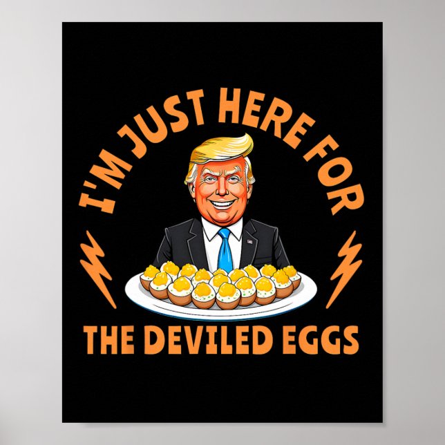 Lustigt Trump-Thanksgiving... Jag är bara här för  Poster (Framsidan)