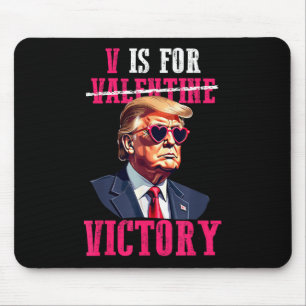 Lustigt Trump Valentines day V är avsett för falli Musmatta