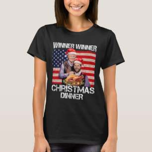 Lustigt Trump Vance Vinnare Vinnare Julmiddag S T Shirt