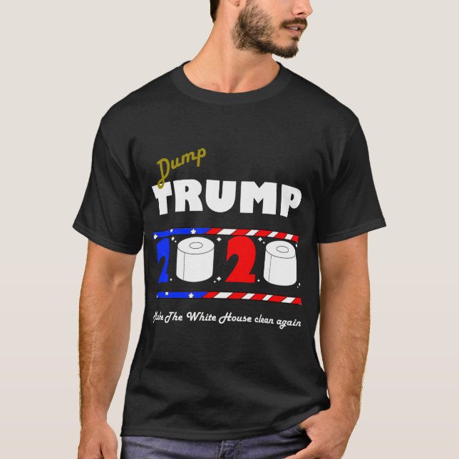 Lustigt trumptrumpsteg t shirt (Framsida)