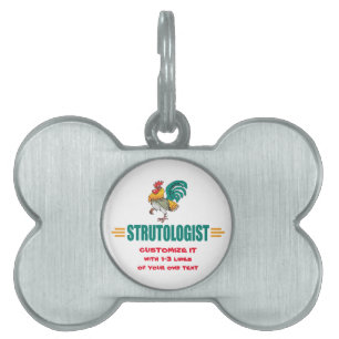 Lustigt Tupp ID-bricka Husdjur